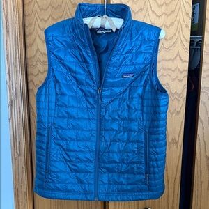Patagonia Vibrant Blue Puffer Vest